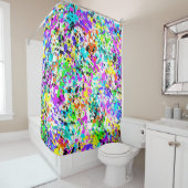 Spritzer Paint Duschvorhang (Beispiel)