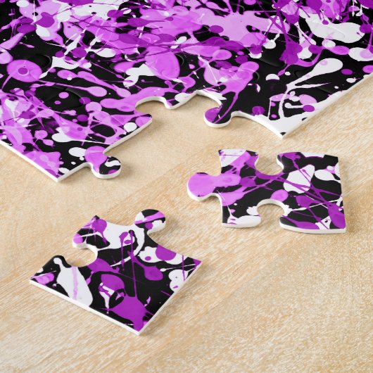 Spritzer Paint in Orchid Puzzle (Seite)