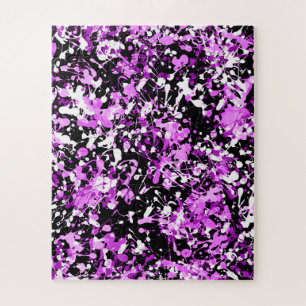 Spritzer Paint in Orchid Puzzle