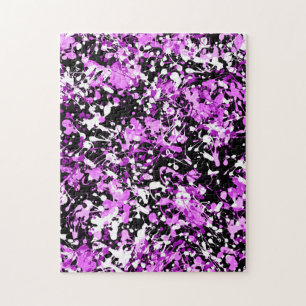 Spritzer Paint in Orchid Puzzle
