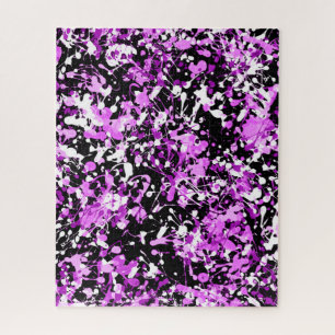 Spritzer Paint in Orchid Puzzle