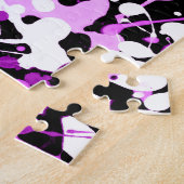 Spritzer Paint in Orchid Puzzle (Seite)