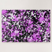 Spritzer Paint in Orchid Puzzle (Horizontal)