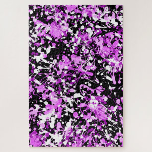 Spritzer Paint in Orchid Puzzle
