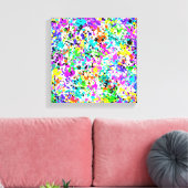 Spritzer Paint Leinwanddruck (Insitu (Wohnzimmer))
