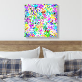 Spritzer Paint Leinwanddruck (Insitu (Schlafzimmer))
