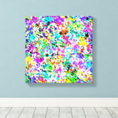 Spritzer Paint Leinwanddruck (Insitu (Holzboden))