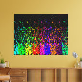 Spritzer Paint Leinwanddruck (Insitu (Wohnzimmer))