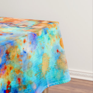 Spritzer Paint Rainbow of Bright Color Background Tischdecke
