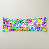 Spritzer Paint Seitenschläferkissen (Vorderseite)