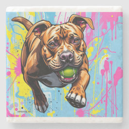 Spritzer Paint Untersetzer