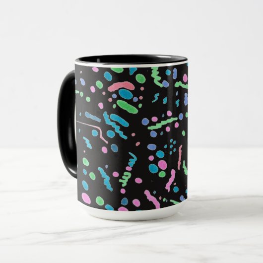 Spritzer Painting-Tasse Tasse (Vorderseite Links)