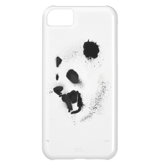 Spritzer-Panda Case-Mate iPhone Hülle (Rückseite)