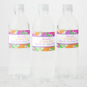 Spritzer Party Personalisiert Wasser Flasche Wasserflaschenetikett (Flaschen)