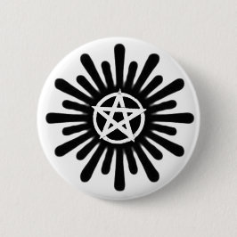 Spritzer-Pentagramm Button