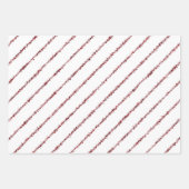 Spritzer pinstripe Geschenkblätter Geschenkpapier Set (Vorderseite 2)