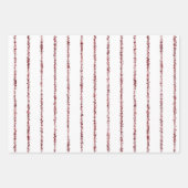 Spritzer pinstripe Geschenkblätter Geschenkpapier Set (Vorderseite)
