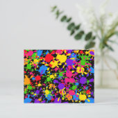 Spritzer Postkarte (Stehend Vorderseite)