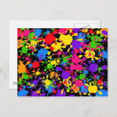 Spritzer Postkarte (Vorne/Hinten)