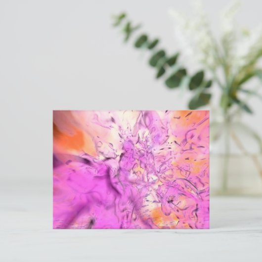 Spritzer Postkarte (Stehend Vorderseite)