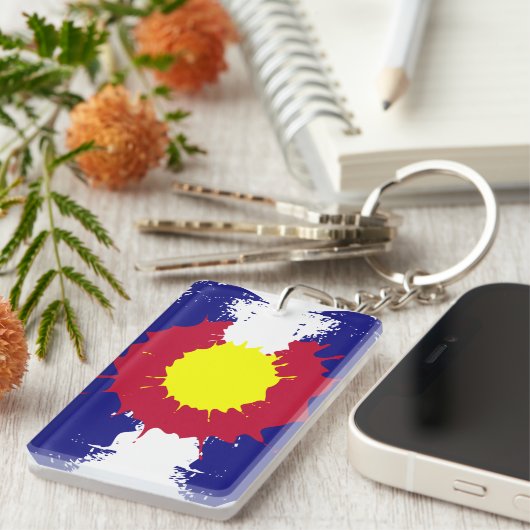 Spritzer Schlüsselanhänger (Vorderseite rechts)