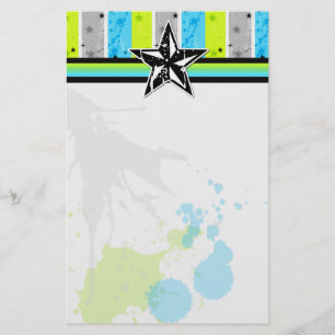 Spritzer-Stern stationär Briefpapier