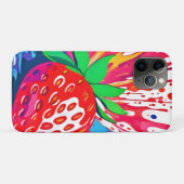 Spritzer Strawberry Splash Case-Mate iPhone Hülle (Rückseite (Horizontal))