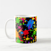 Spritzer-Tapete Kaffeetasse (Links)