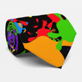 Spritzer-Tapete Krawatte (Gerollt)