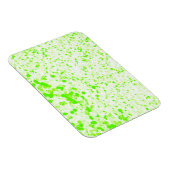 Spritzer Textur - Limettengrün Magnet (Rechte Seite)