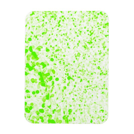Spritzer Textur - Limettengrün Magnet (Vertikal)