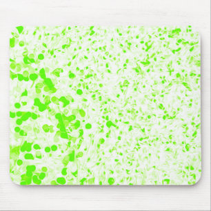 Spritzer Textur - Limettengrün Mousepad