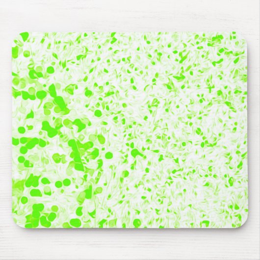 Spritzer Textur - Limettengrün Mousepad (Vorne)