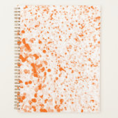Spritzer Textur - Orange Planer (Vorderseite)