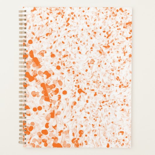 Spritzer Textur - Orange Planer (Vorderseite)