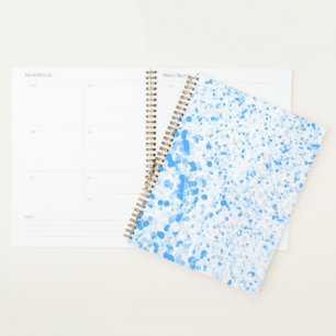 Spritzer Texture - Blau Planer
