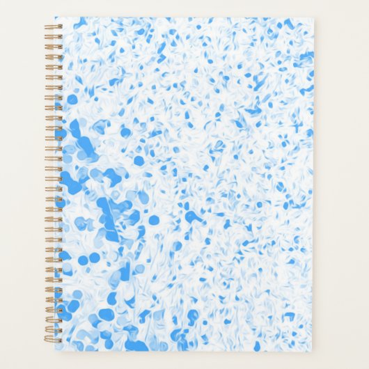 Spritzer Texture - Blau Planer (Vorderseite)