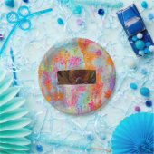 Spritzer-Überraschung Pappteller (Party)