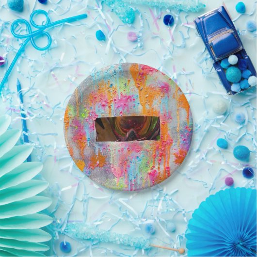 Spritzer-Überraschung Pappteller (Party)