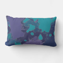 Spritzer und Tropfen Lendenkissen