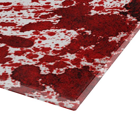 Spritzer Vampire Gothic Horror Schneidebrett (Ecke)