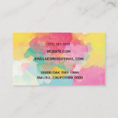 Spritzer Visitenkarte (Rückseite)