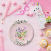 Spritzer von Blume Pappteller (Party)