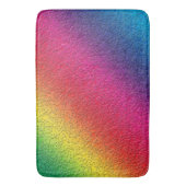 Spritzer von Rainbow Molten Glass Badematte (Vorderseite Vertikal)