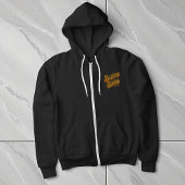 Spritzer von Sintra Womens Bella+Leinwand Full-Zip Hoodie