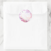 Spritzer Weihnachten Runder Aufkleber (Tasche)