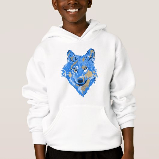 Spritzer Wolf Hoodie (Vorderseite)