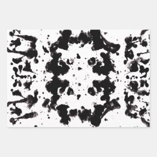 Spritzer Wrapping Paper Flat Sheet Set 3 Geschenkpapier Set