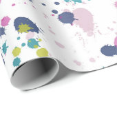 Spritzer-Wrapping-Papier für den Peony Branch Geschenkpapier (Rolleneckpunkt)