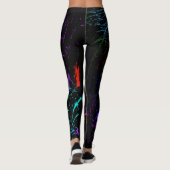 Spritzerentwurfs-Leggings Leggings (Rückseite)